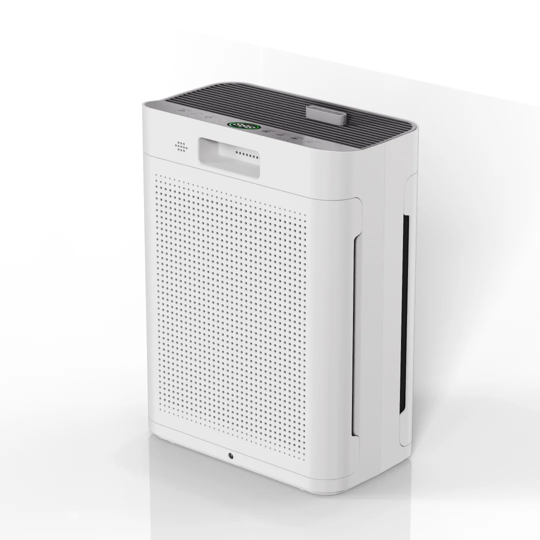 Vansu Low Noise UVC Negative Ionizer Air Purifier Cleaner For Home Large Room Smoking 99.97% Pet Hepa Smart Home Air Purifier