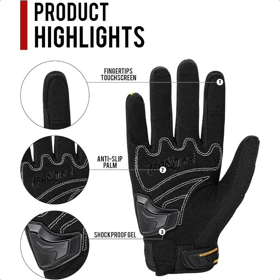 ถุงมือขี่รถจักรยานยนต์หน้าจอสัมผัสถุงมือเต็มนิ้วมอเตอร์ครอสโรดเรซซิ่งไบค์กีฬากลางแจ้งสำหรับผู้หญิงผู้ชาย