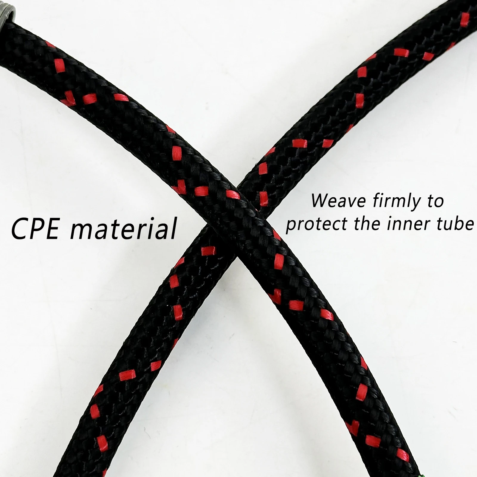 العالمي BlackRed الفولاذ المقاوم للصدأ مضفر خرطوم الفرامل النايلون 10-200 سنتيمتر M10 خط الفرامل المشترك للدراجات النارية/تعديل السيارة