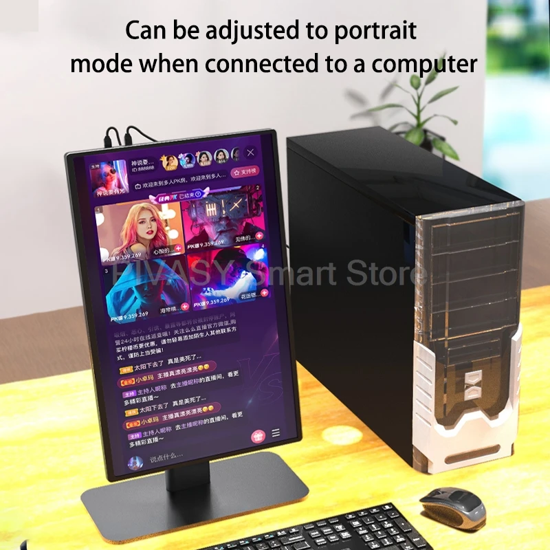 شاشة ألعاب محمولة 240 هرتز متعددة الحجم مع اتصال من النوع C مثالية لمفتاح الهاتف المحمول معدل تحديث عالي وكمون منخفض