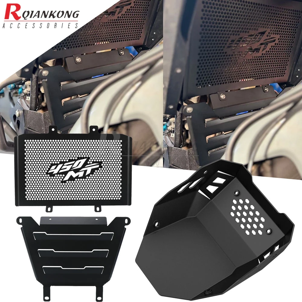 

Motorcycle Radiator Guard Cylinder Head Guard Complete and Engine Guard Sets FOR CFMOTO 450MT Ibex450 IBEX 450 MT 2024 2025 2026