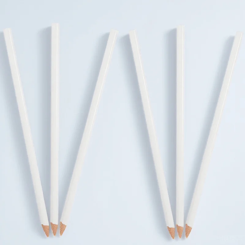 Penna speciale da 6 pezzi per matite a gesso in tessuto ceramico e vetro, nucleo brillante, facile da tagliare, confezione multipla, comoda matita per la lavorazione del legno