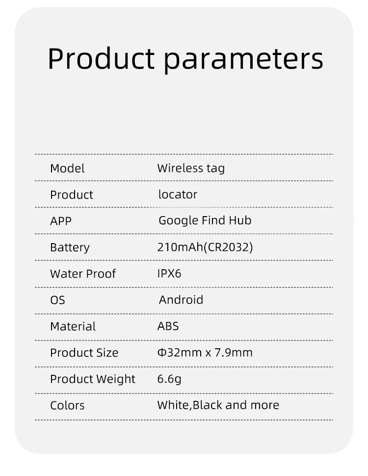 Android Smart Location Tag With Cat Collar Works with Google Find Hub GPS Tracker Item Finder Wallet Suitcase Pets Bag Luggage