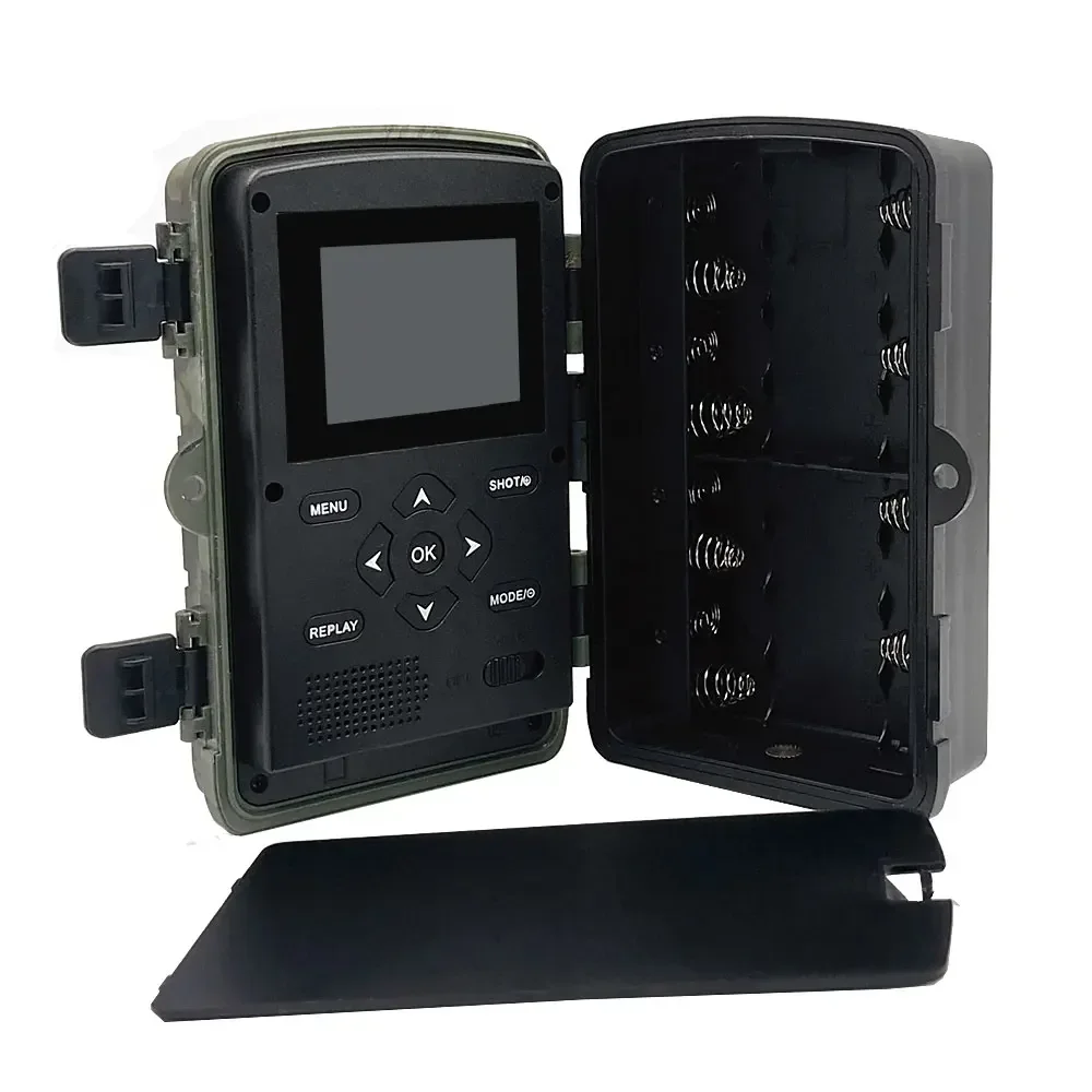 1 stks PR700 Veld Video Recorder Nachtzicht Infrarood Detectie 34 stks LED Dieren Bloemen Surveillance Scouting Trail Camera