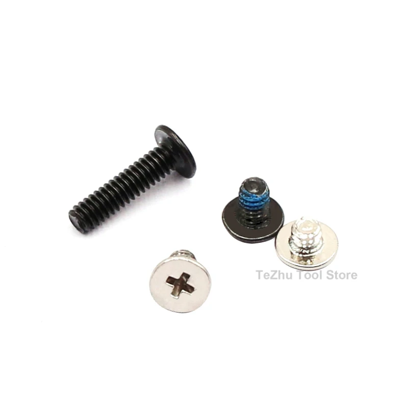 

100pc M2 Phillips Ultra Thin Flat Head Screw Carbon Steel CM Thin Head Laptop Screw for Computer Nickel Plated / Black Zinc