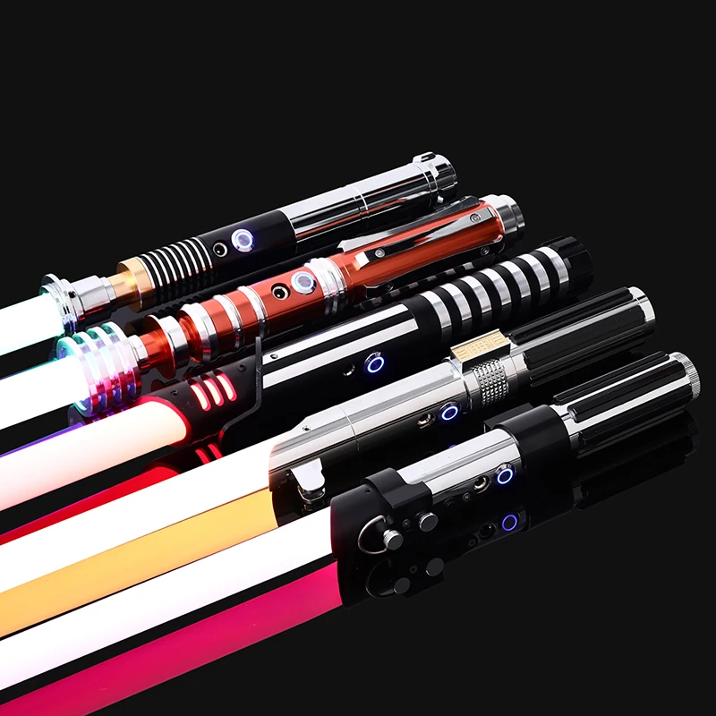RGB Metal Lightsaber Sword Toys Sabre De Luz Light Saber Espada Brinquedos Juguetes Zabawki Oyuncak Kpop Lightstick