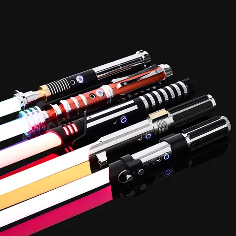 RGB Metal Lightsaber Sword Toys Sabre De Luz Light Saber Espada Brinquedos Juguetes Zabawki Oyuncak Kpop Lightstick