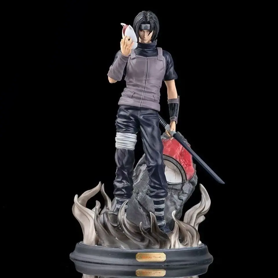 Uchiha Itachi الشكل أنيمي ناروتو البلاستيكية تمثال نموذج اليابان مانغا المرآب أطقم الرسوم المتحركة GK دمية لعبة الحلي ACG جمع هدية #4