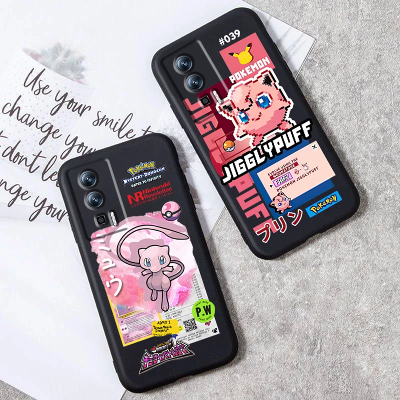 Pokemon Greninja Jigglypuff For Xiaomi Redmi 9A 9C 9AT 10C 9 9T 10 12C 13C 8 12 K60 A1 K50 K40 5G Black Back Phone Case