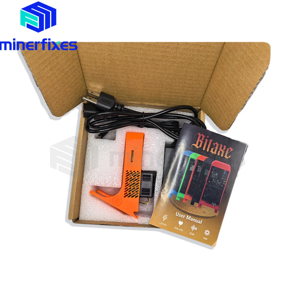 Bitaxe Gamma 601 1.2TH/s مجهزة Sha256 Solo Mining مفتوح المصدر Bitcoin ASIC Miner Crypto Miner