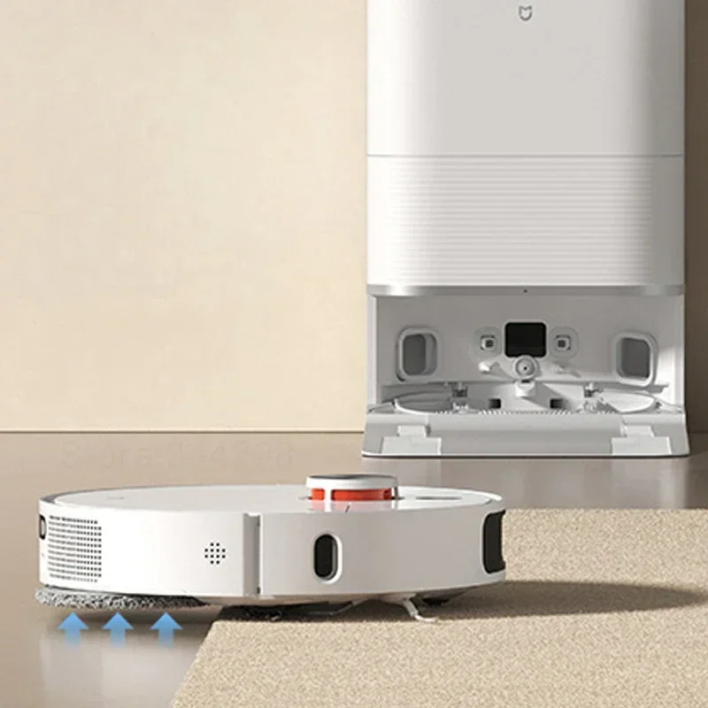 XIAOMI MIJIA D103CN 전능한 청소 로봇 진공 청소기 M30s 자체 청소 절단 머리 먼지 가정용 먼지 처리 기계