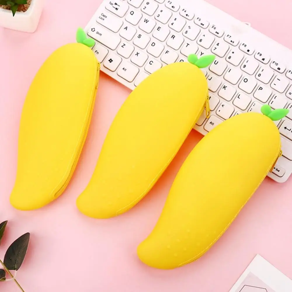 

Simple large cute vegetables pencil case stationery pag pencil bag