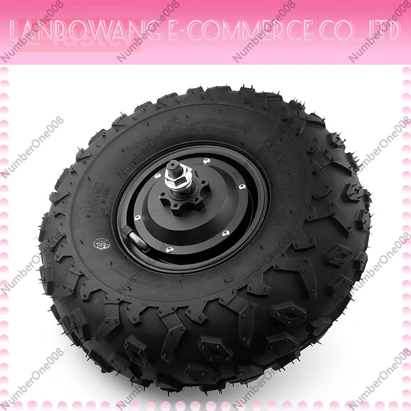 14.5 Inch All-Terrain Hub Motor Wheel for Electric Hand Truck Low Speed High Torque