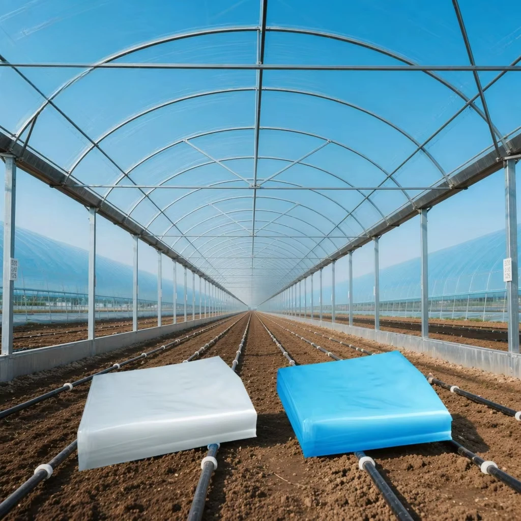 200 Micron PE Greenhouse Film UV Resistant Anti-Drip Anti-Fog Double Layer Agricultural Película de Invernadero Long Life