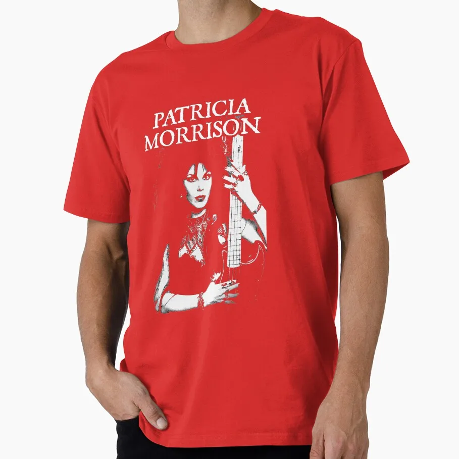 patricia morrison 80s Horror Movie Elvira mistress of the dark Scary Halloween gift T shirt for man All size Tops 100% cotton