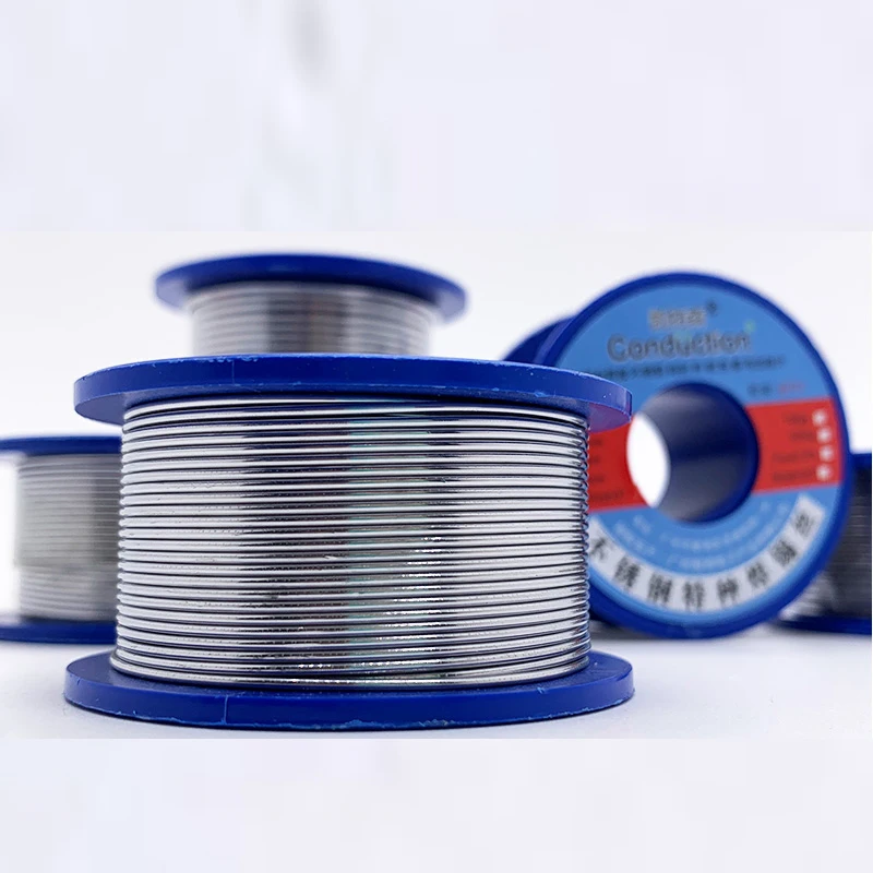 Encendedor de alambre de soldadura de acero inoxidable desechable, pieza de poste de batería de cobre-hierro-níquel 18650, alambre de soldadura universal, nuevo