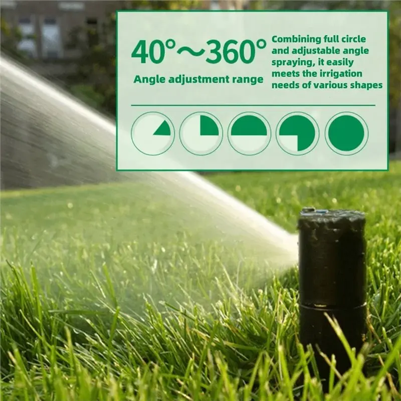 Garden Lawn Irrigation Popup Sprinkler 1/2