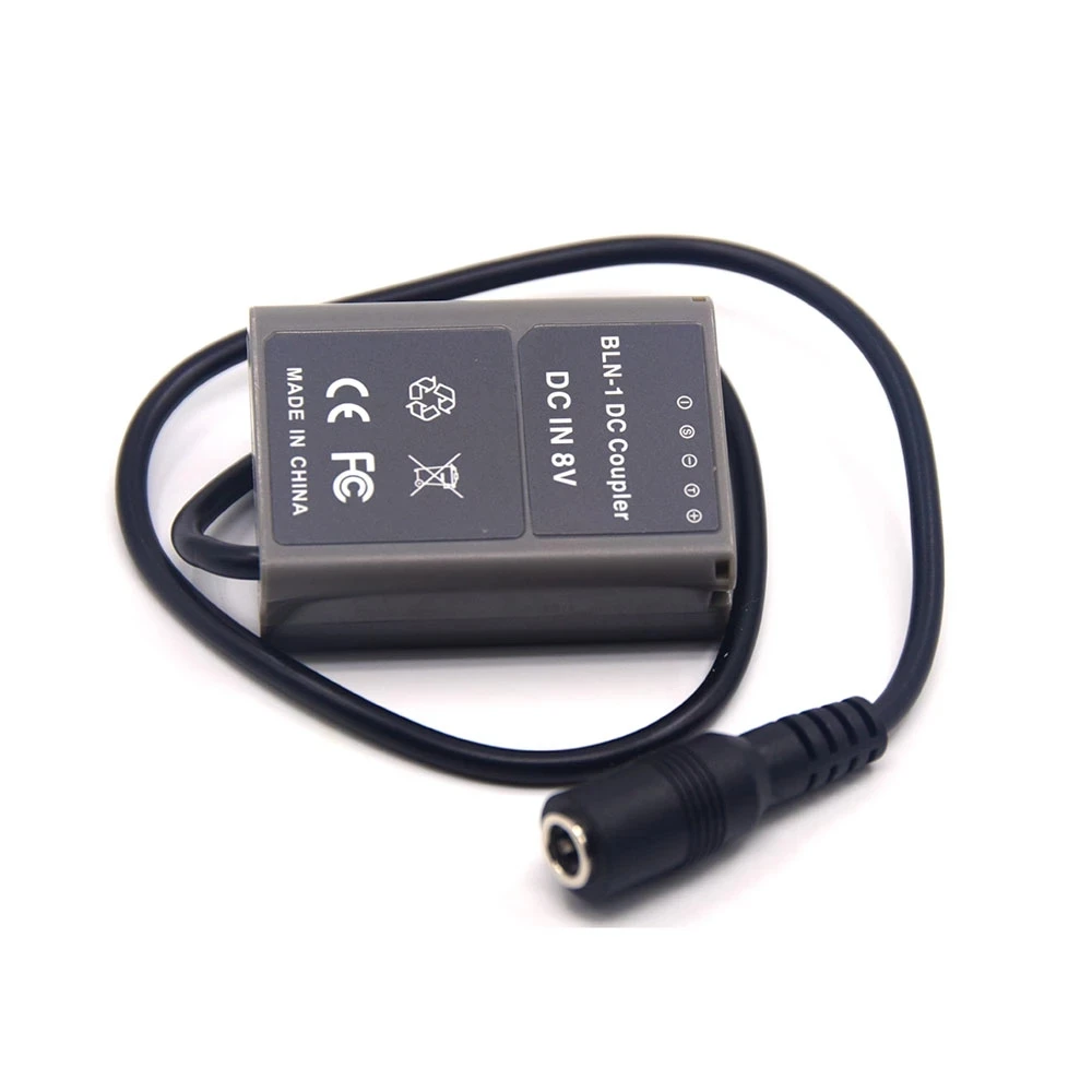 PS-BLN1 Dummy Battery BLN-1 DC Coupler for Olympus OM-D E-M5 II 2 E-M1 PEN E-P5 Digital Camera