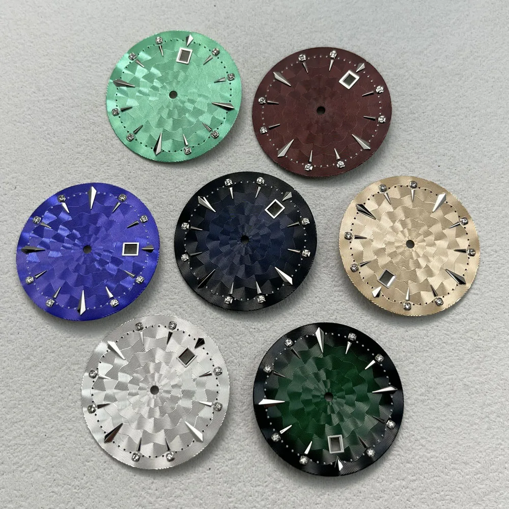 Custodia PRESAGE da 40 mm con quadrante PRESAGE da 35 mm nh35 e cinturino in pelle PRESAGE adatta per orologi con movimento automatico NH35 SRE007J1