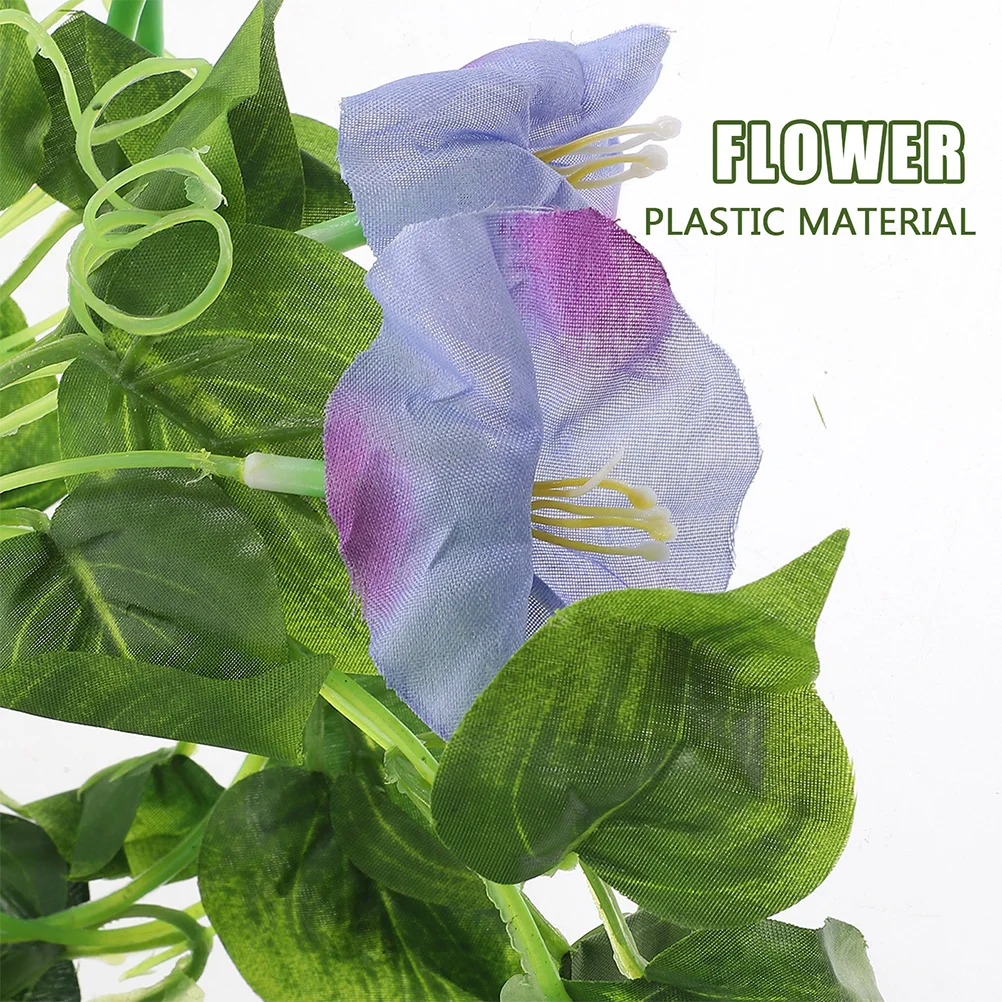 

2 Pcs Artificial Silk Flowers Simulated Vine Garland Lifelike Home Garden Decor Long Lasting Faux Vines Hanging Wall Decor