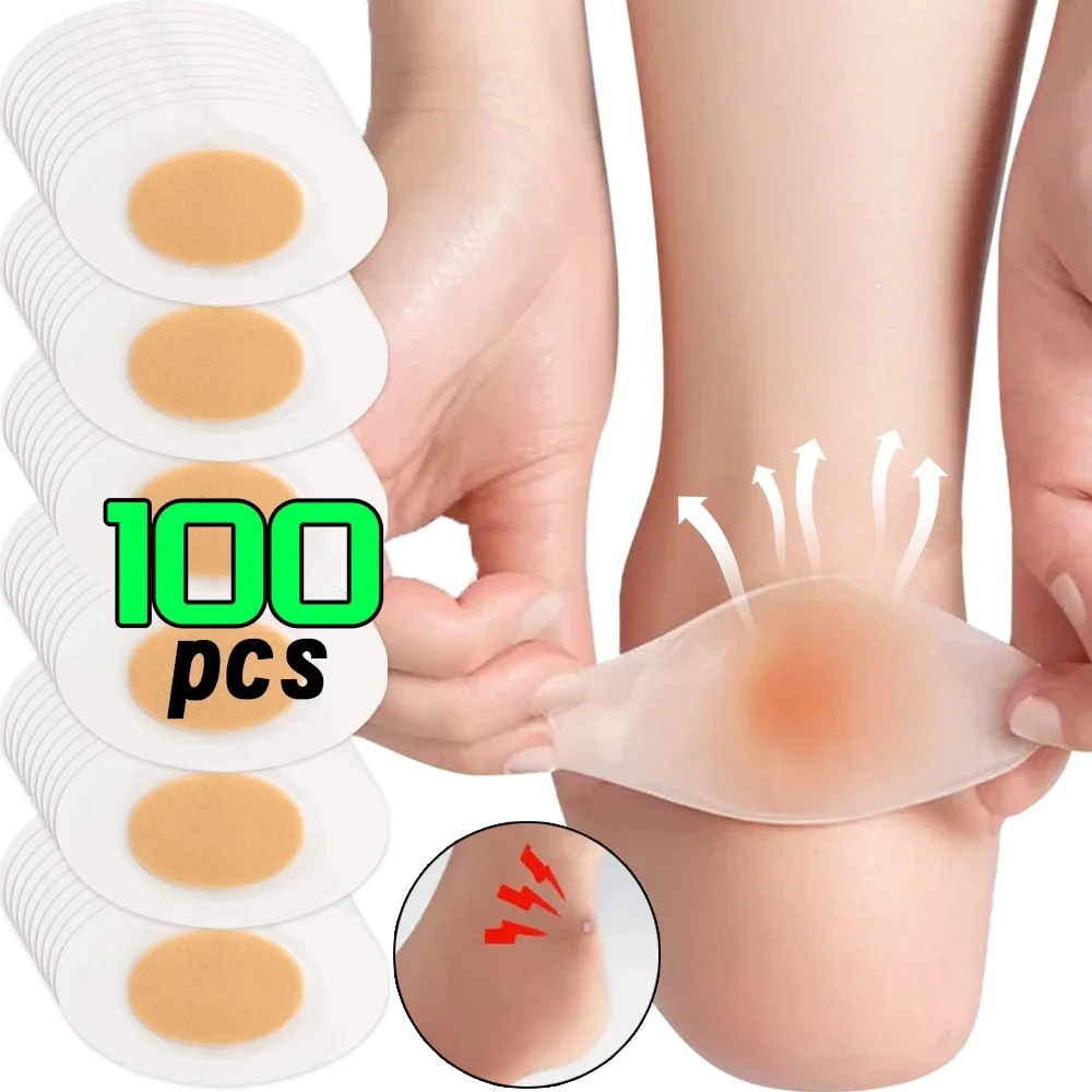 Autocollant Transparent pour chaussures à talons en Gel, patchs de soins des pieds, Blister adhésif, soulagement hydrocolloïde, soulagement de la douleur, coussin correcteur d'oignon