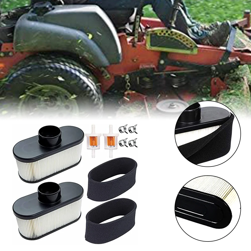 Kit filtro aria completo per FR651V Per FR691V Per tosaerba FR730V Include 2 filtri dell'aria e 2 filtri carburante