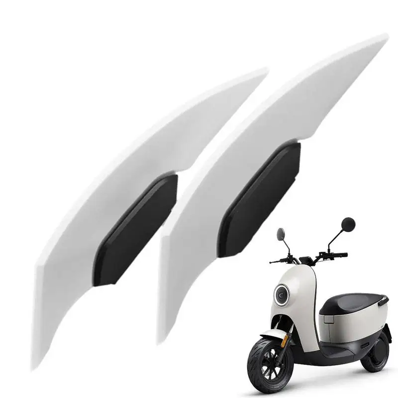 Motorcycle Aerodynamic Winglets, Wing Spoiler Universal Motorcycle Side Wind Motorcycle Carbon Fibre Modification Accessories