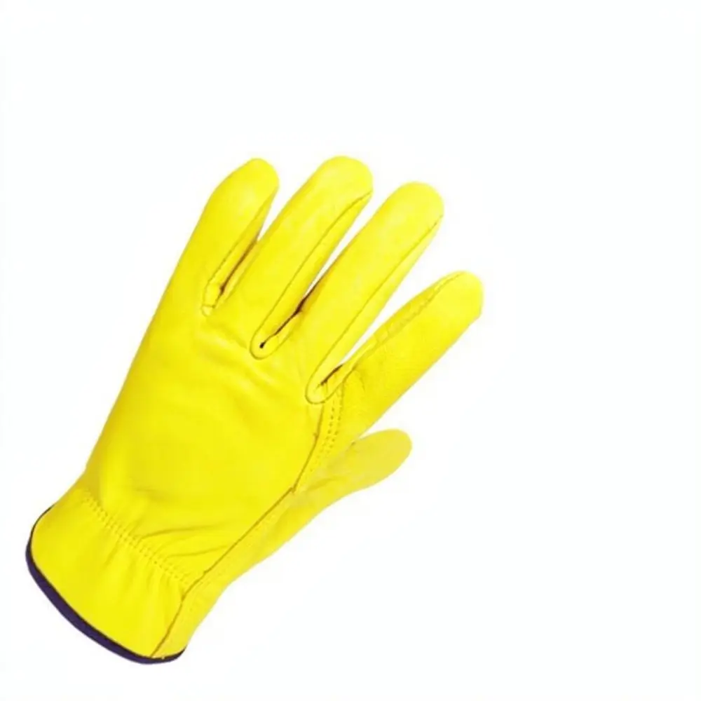 Durable Sheepskin Welding Gloves Breathable Hand Protection For Metal Fabrication And Professional Welding Work - view 2