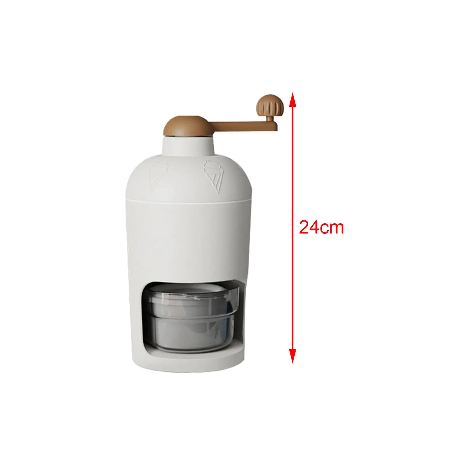 دليل كسارة الجليد الجليد حلق مع علبة مكعبات الثلج المحمولة حلق الجليد مخروط آلة للمطبخ التخييم الأطراف