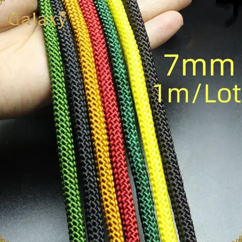 7mm 1m/Lot Milan Cord Pendant Rope Bracelet Braided Strings For DIY Beading Necklace Jewelry Making Nylon Thread Cords Strands