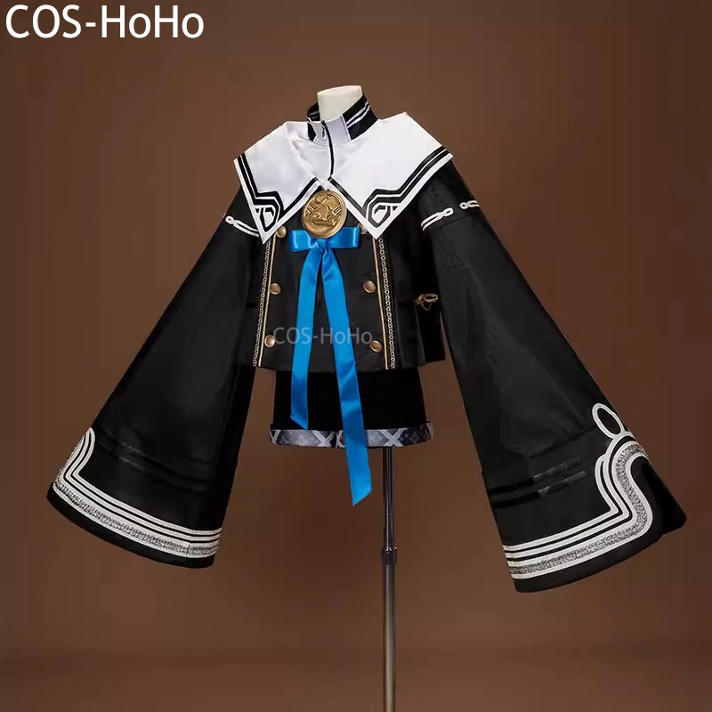 COS-HoHo MOBA Onmyoji Arena Hua Jing Linghai Moon Tide Game Suit Uniform Cosplay Costume Halloween Party Role Play Outfit Men