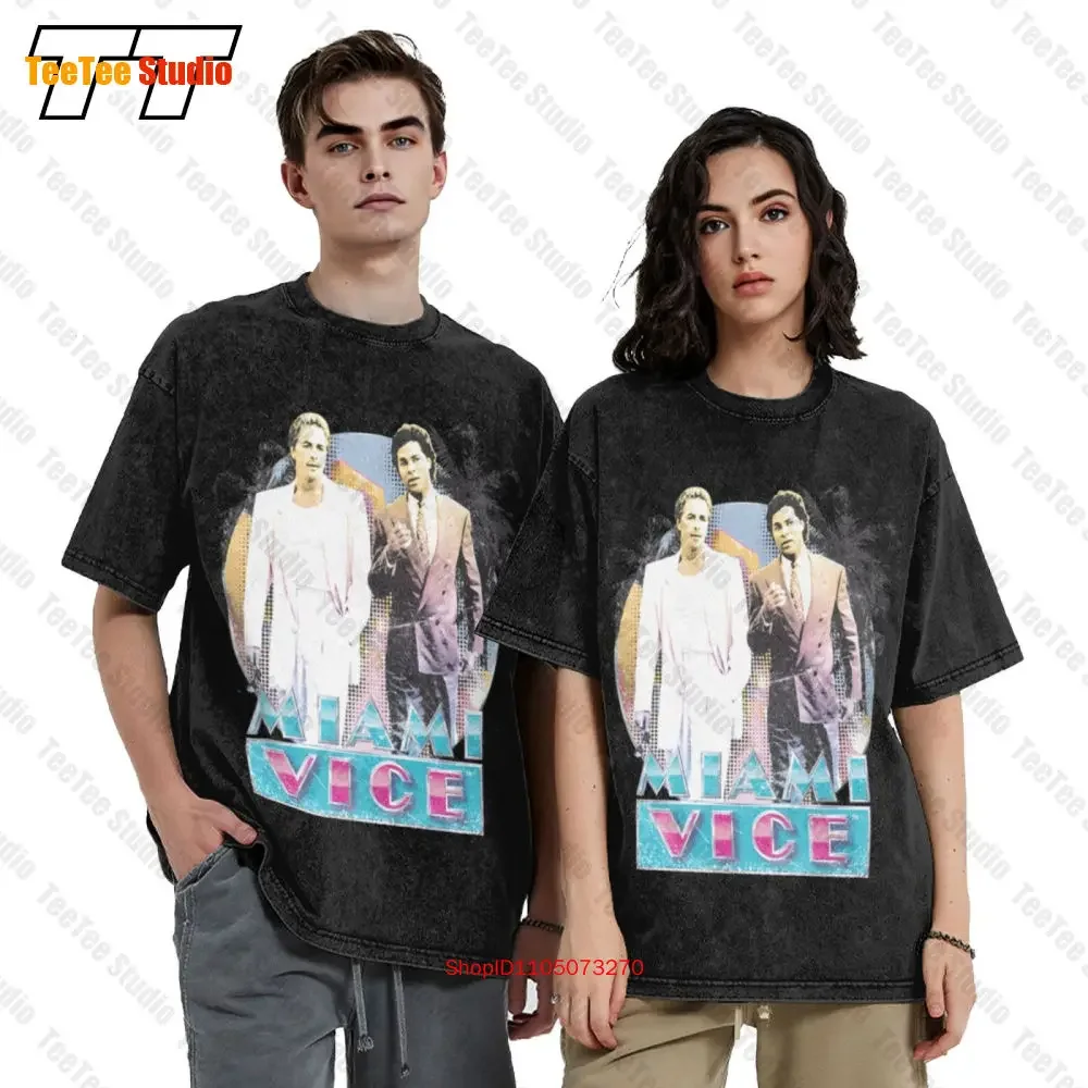 Miami Vice 80S Love Vintage Oversized T-Shirt AZ2F