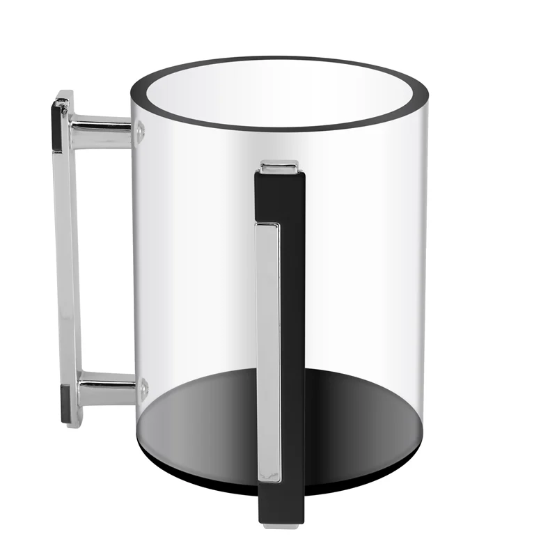 Acrylic Round Hand Washing Cup For Jewish Prayer Wash With Two Metal Handles Hand Wash Cup