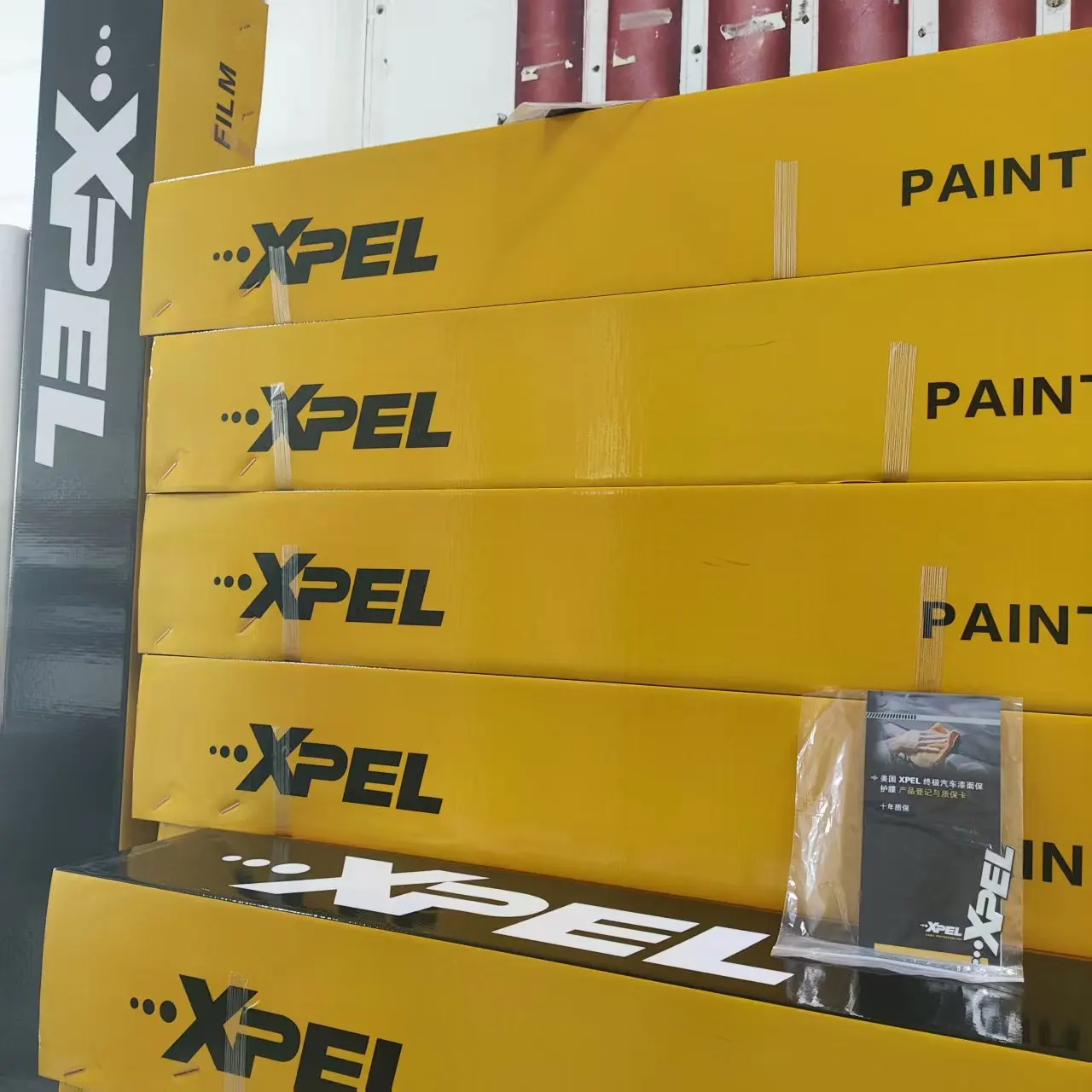 XPEL Ultimate Plus TPU PPF طبقة حماية طلاء عالي اللمعان شفافة ذاتية الشفاء رقاقة حجرية حماية مقاومة للحرارة #6