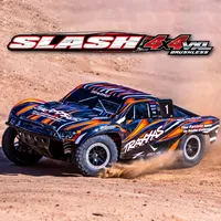 TRAXXAS 1/10 diagonal four-wheel drive high chassis remote control short truck off-road vehicle TSM adult gift for children
