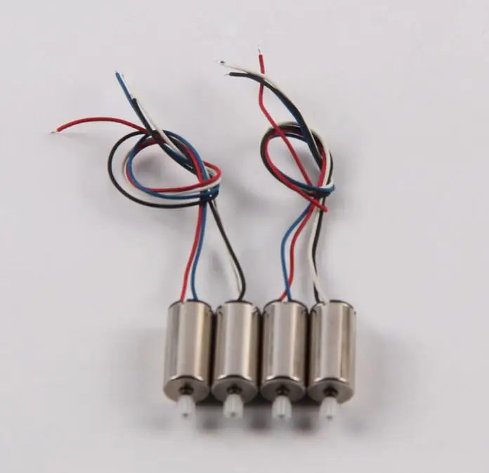 

4PCS SYMA X23 Motor Engine Spare Part CW CCW Motor A B Part X23 X23W Drone Quadcopter Replacement Accessory