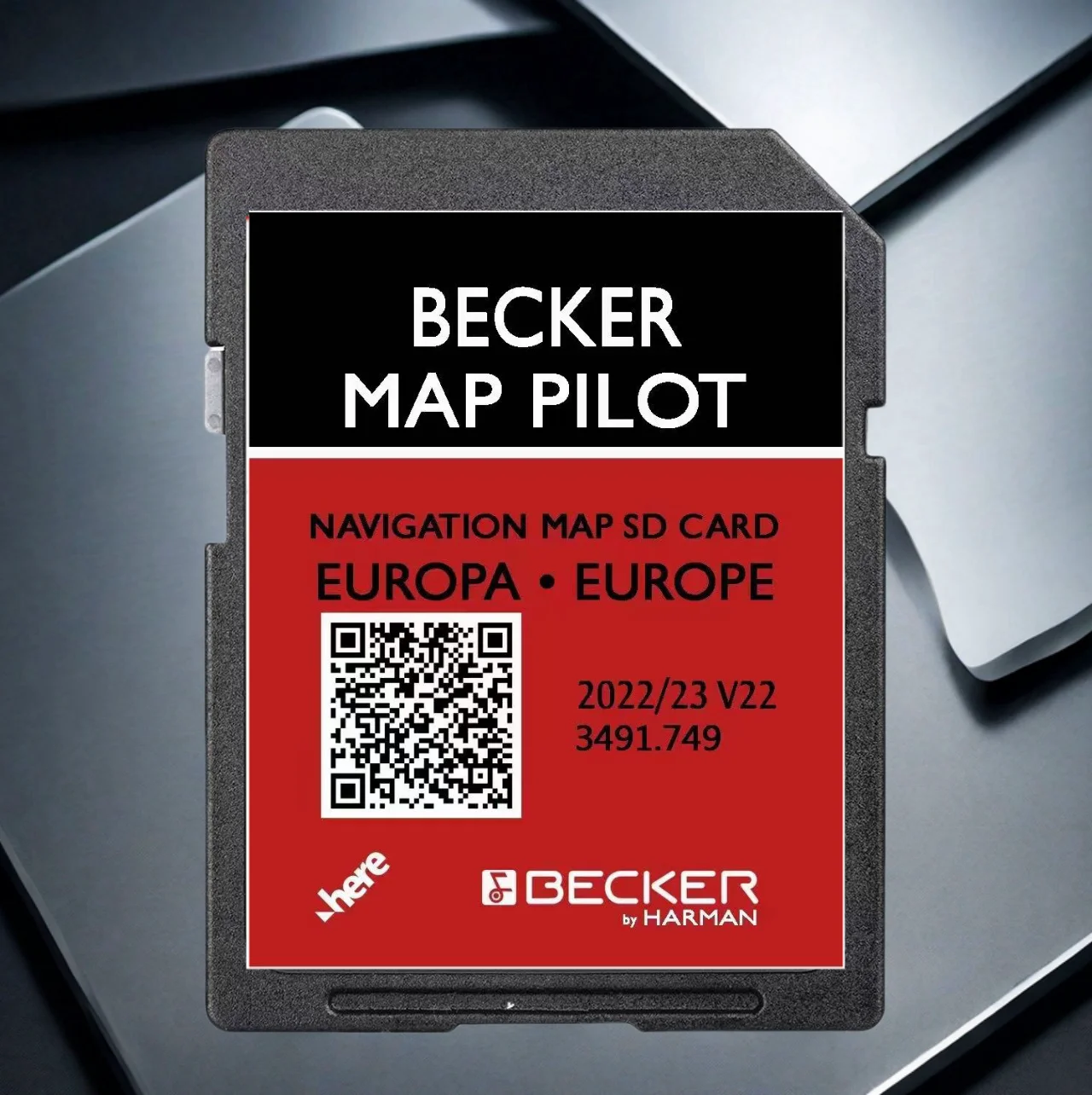 Mercedes Europe Becker Map Pilot v23 SD Card Memory 2023 Update with Speed Camera