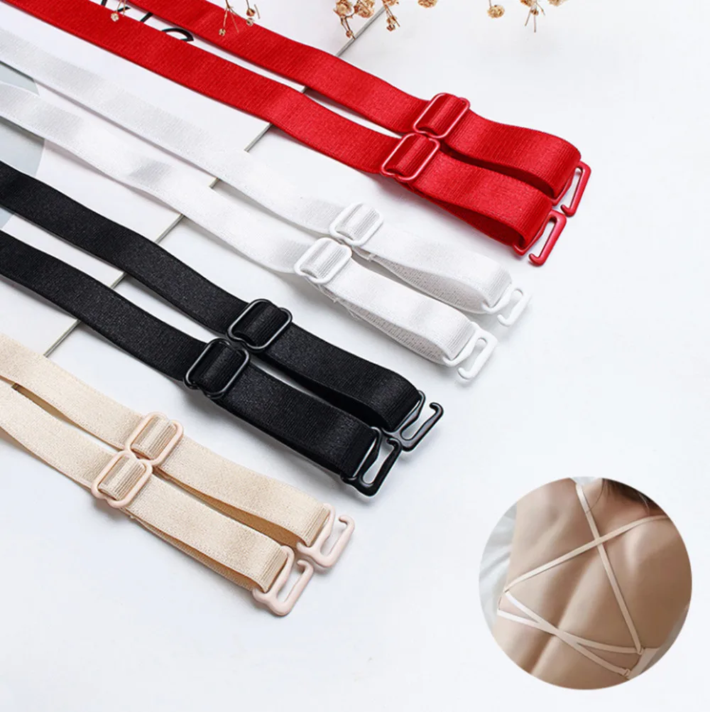 5Yard 10MM Weiche Haut Unterwäsche Elastische Bands Schmücken Baby Tuch Rock DIY Handgemachte Haar Bh Schulter Riemen Nähen zubehör – Detail 9