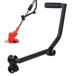 Lawn Trimmer Handle Ergonomic Extension Trimmer Grip With Adjustable Angle garden Weeder Lawn Mowers Handle Replacement Parts
