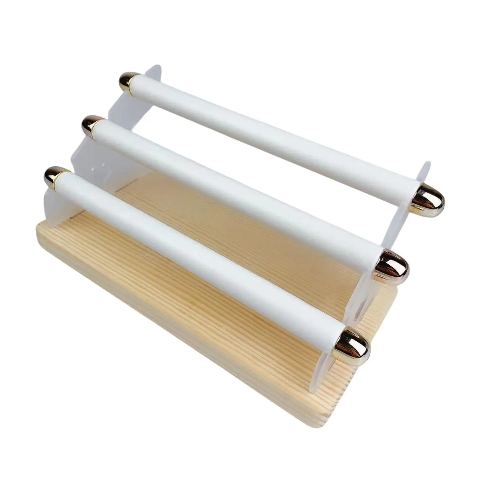 

Finger Ring Display Stand Space Saving Acrylic Support Decoration Storage Tower for Wedding Photo Prop Cabinet Home Countertop