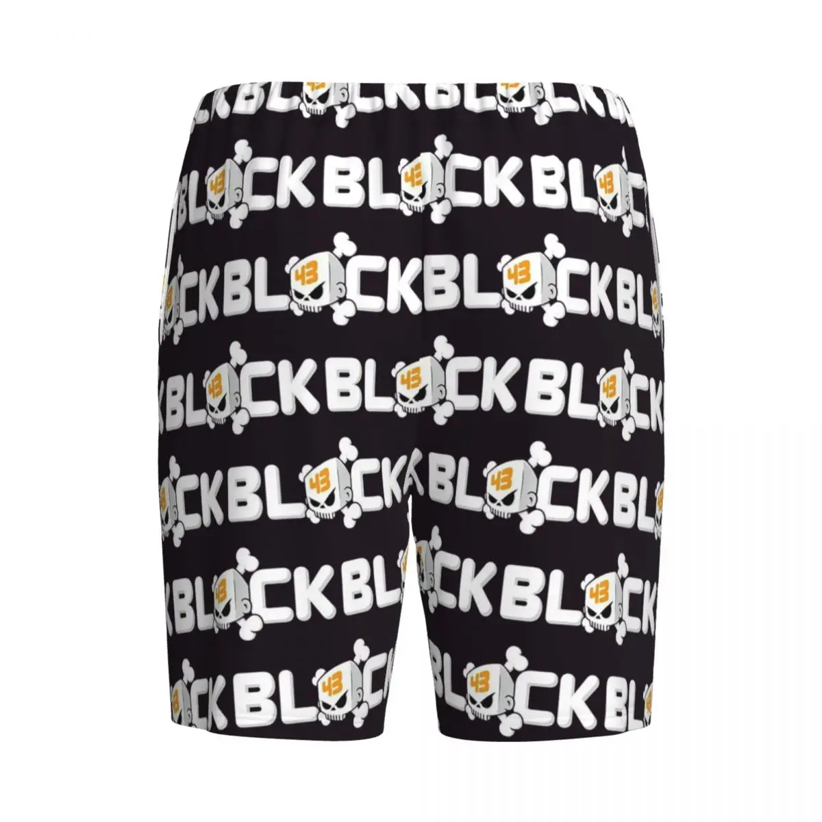 Custom Ken Block Acrylic Skull Shorts Sleeping Pants Men Pajama Pants Lounge Sleep Sleepwear Bottoms