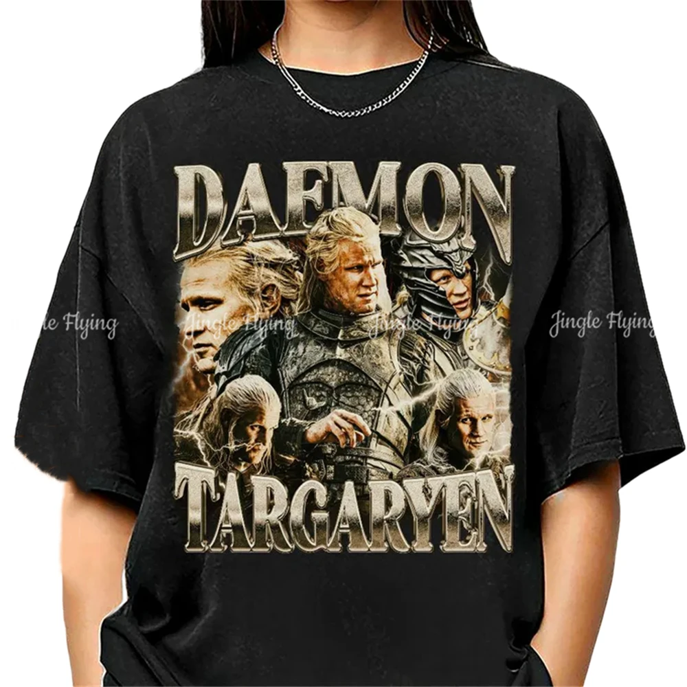 Retro Daemon Targaryen 90s Shirt Movie Vintage Unisex T-Shirt