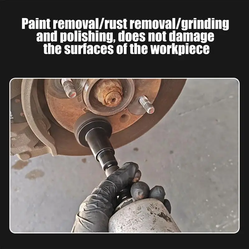 Wheel Hub Rust Removal Tool Polishing Grinder Brush for Brake Dust Cleaning Drill Attachment for Restoration & Maintenance Tool