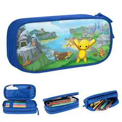 Wobbly Life Gaming Funny Pencil Case Cute Hot Games Pen Bags Kids Large Storage Students School Zipper Pencil Pouch