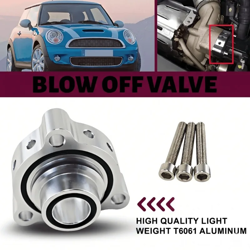 Fits 2007-2012 For Mini Cooper S Sport Blow Valve Off Adapter For R57 R56 N14 BOV