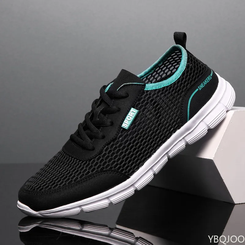 Scarpe vulcanizzate maschili comode e alla moda da uomo nuove scarpe in mesh traspirante Sneakers casual estive Scarpe da corsa versatili