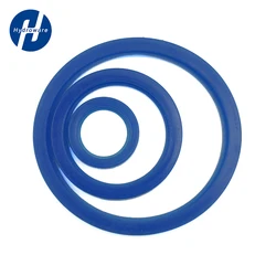 5/10Pcs SMS Blue Silicone Sealing Gasket - 19-102mm OD Food-Grade Leak-Proof Durable for Homebrew DIY Pipe Maintenance