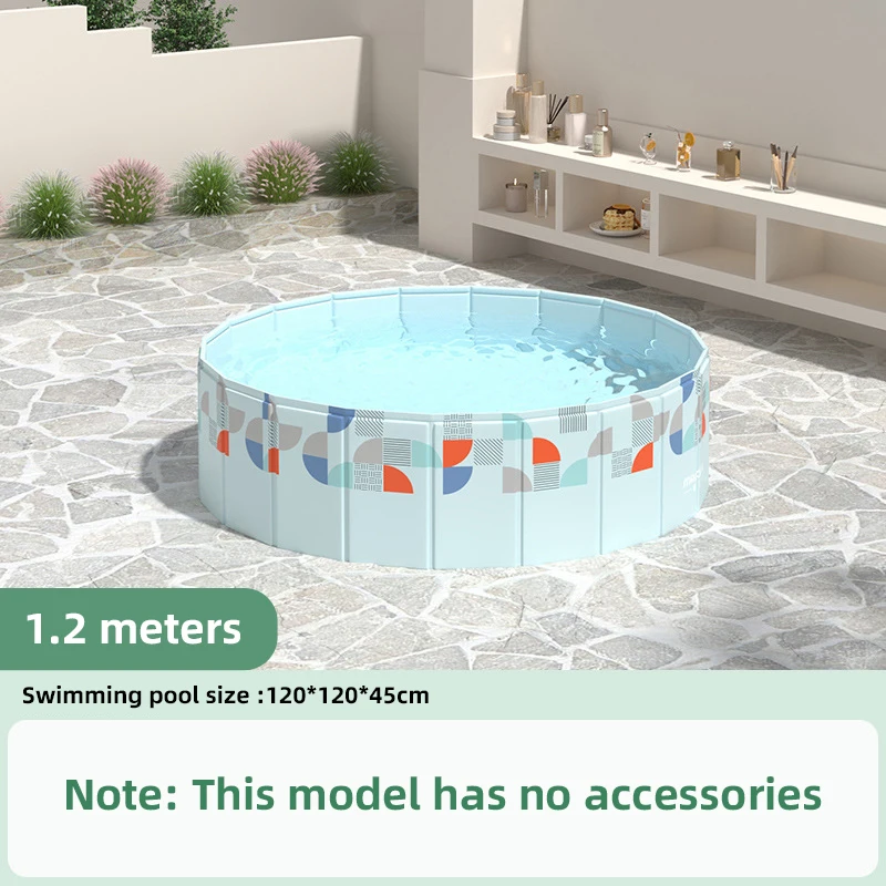 Piscina non gonfiabile Piscina pieghevole in PVC Famiglia Casa Giardino esterno Cortile Sport acquatici Piscina per feste Regalo per bambini