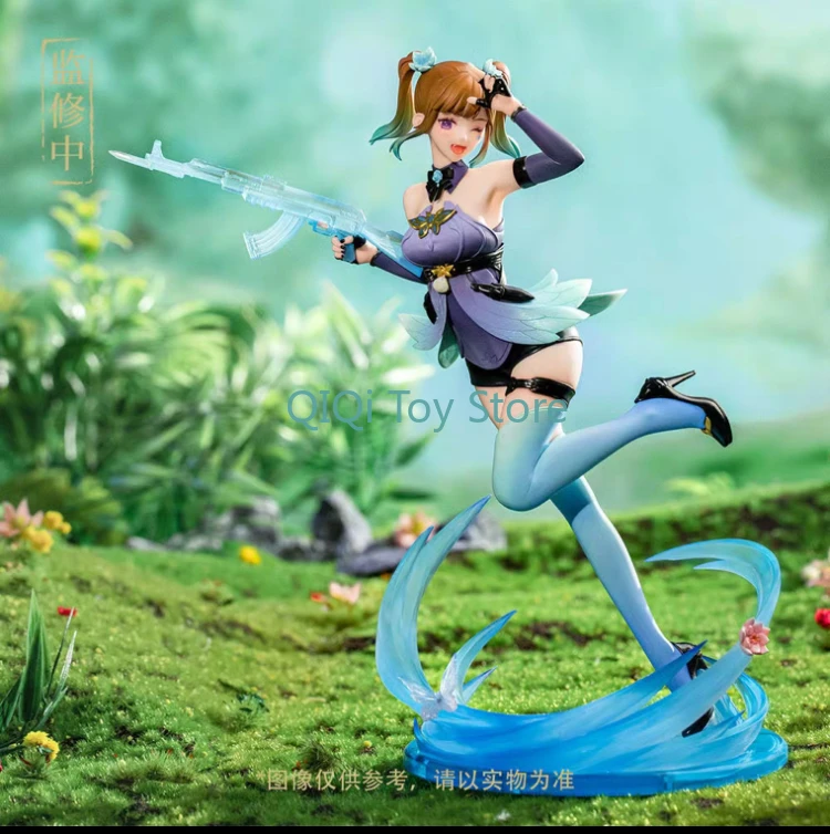 

[Genuine Brand New Spot] Genuine Spot Qingcang CF Crossing the Line of Fire Qingya 1/7 Handicraft