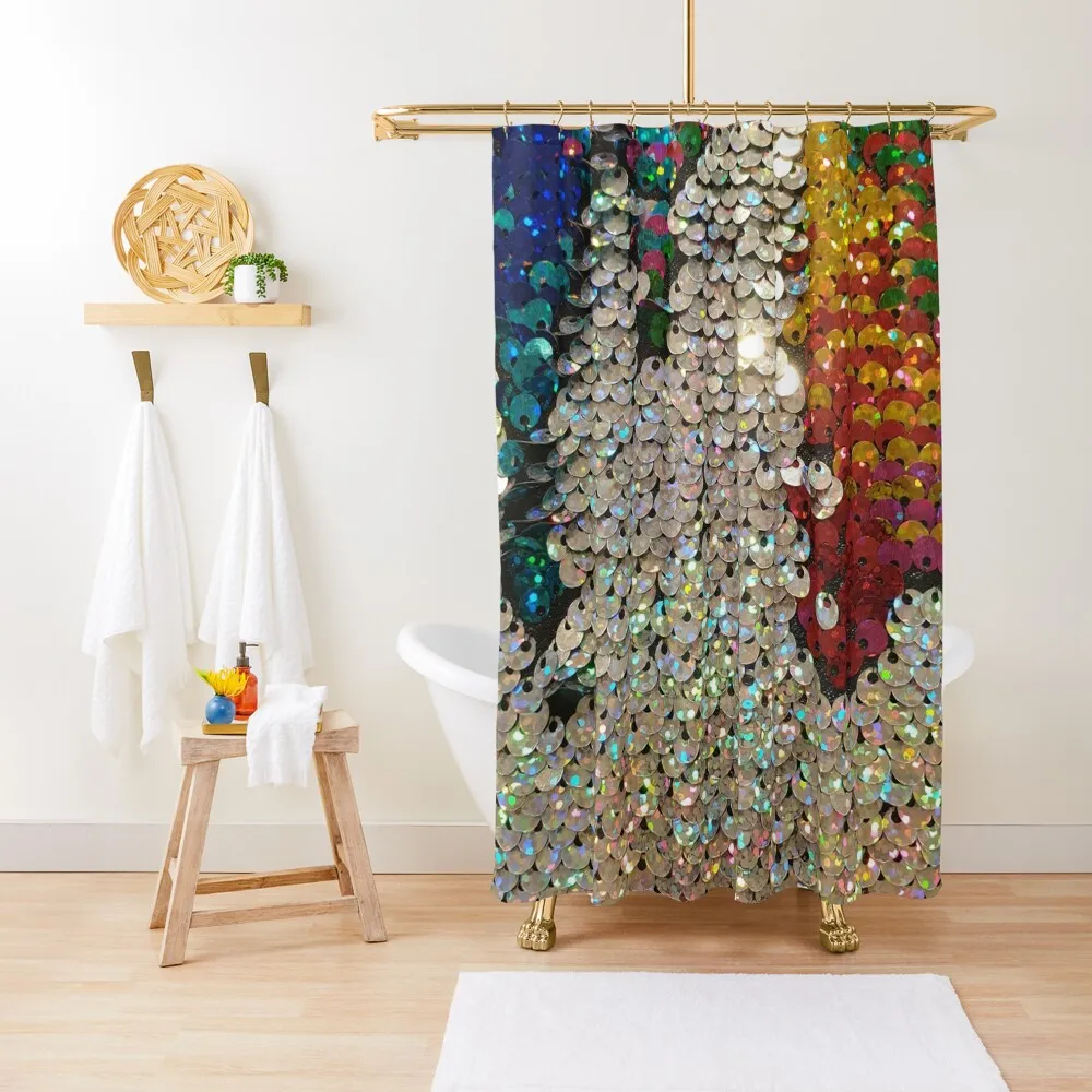

Xanadu Disco Glitter Shower Curtain Modern Bathroom Accessories Bathroom Showers Bathroom Shower Set For Bathrooms Curtain